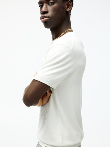 Pull-over Pull&Bear en blanc