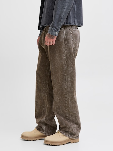 JACK & JONES Zvonové kalhoty Džíny 'JPSTALEX SMITH' – zelená