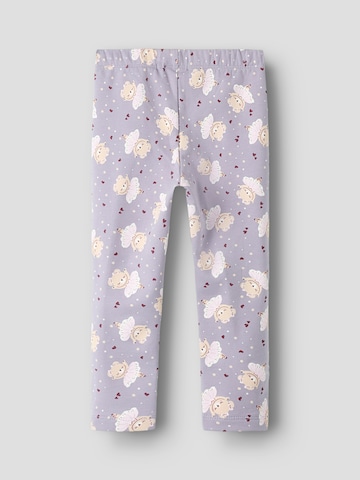 NAME IT Slimfit Leggings 'NMFDAVINA' in Lila