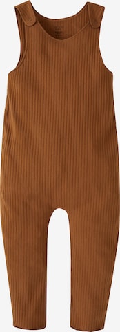 DeFacto Dungarees in Brown: front