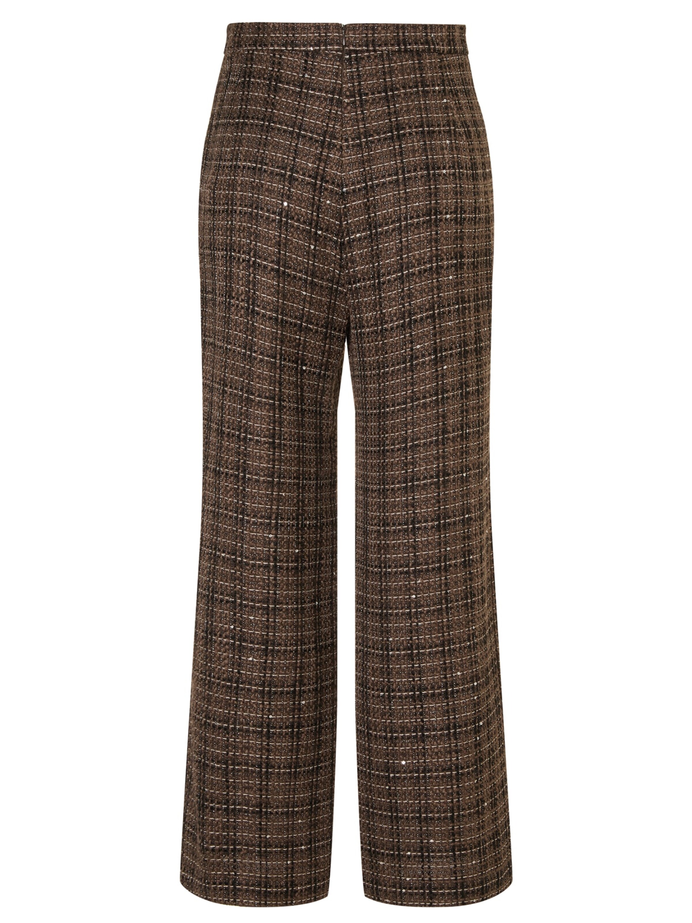 Ana Alcazar Regular Trousers ' Enamoria ' in Brown