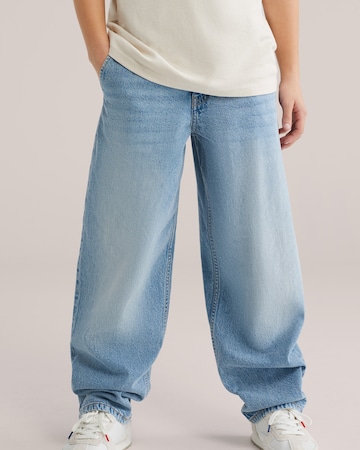 WE Fashion - Loosefit Vaquero en azul: frente