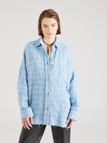 IRO Between-season jacket in Blue: front