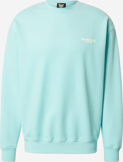 PARI Sweatshirt 'SPORTS CLUB' in Turquoise / White, Item view