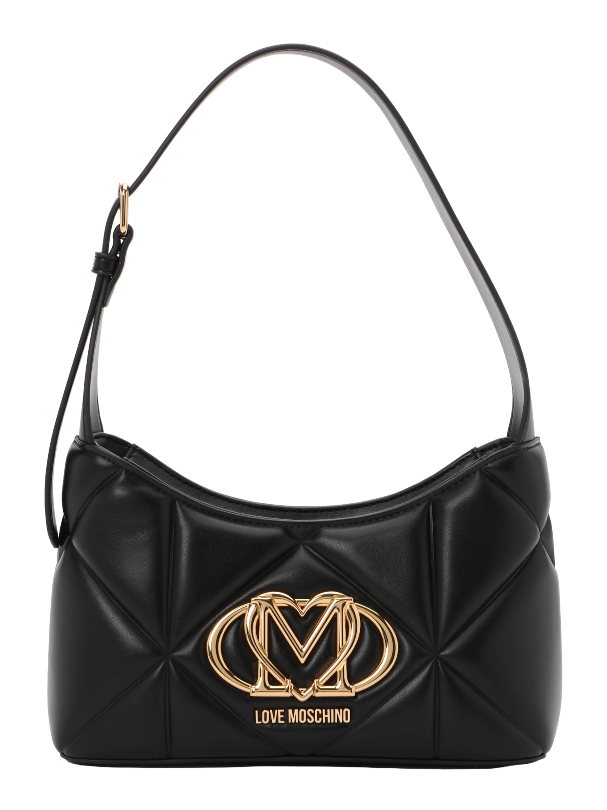 Love Moschino Skuldertaske i sort: forside
