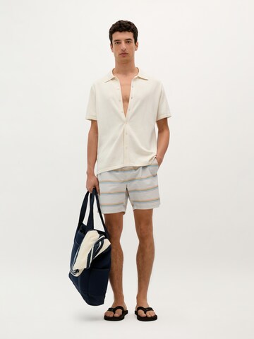 Shorts de bain ' ' Scalpers en blanc : devant