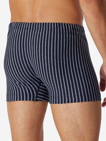 SCHIESSER Boxershorts '95/5 Essentials Organic Cotton' in Blauw