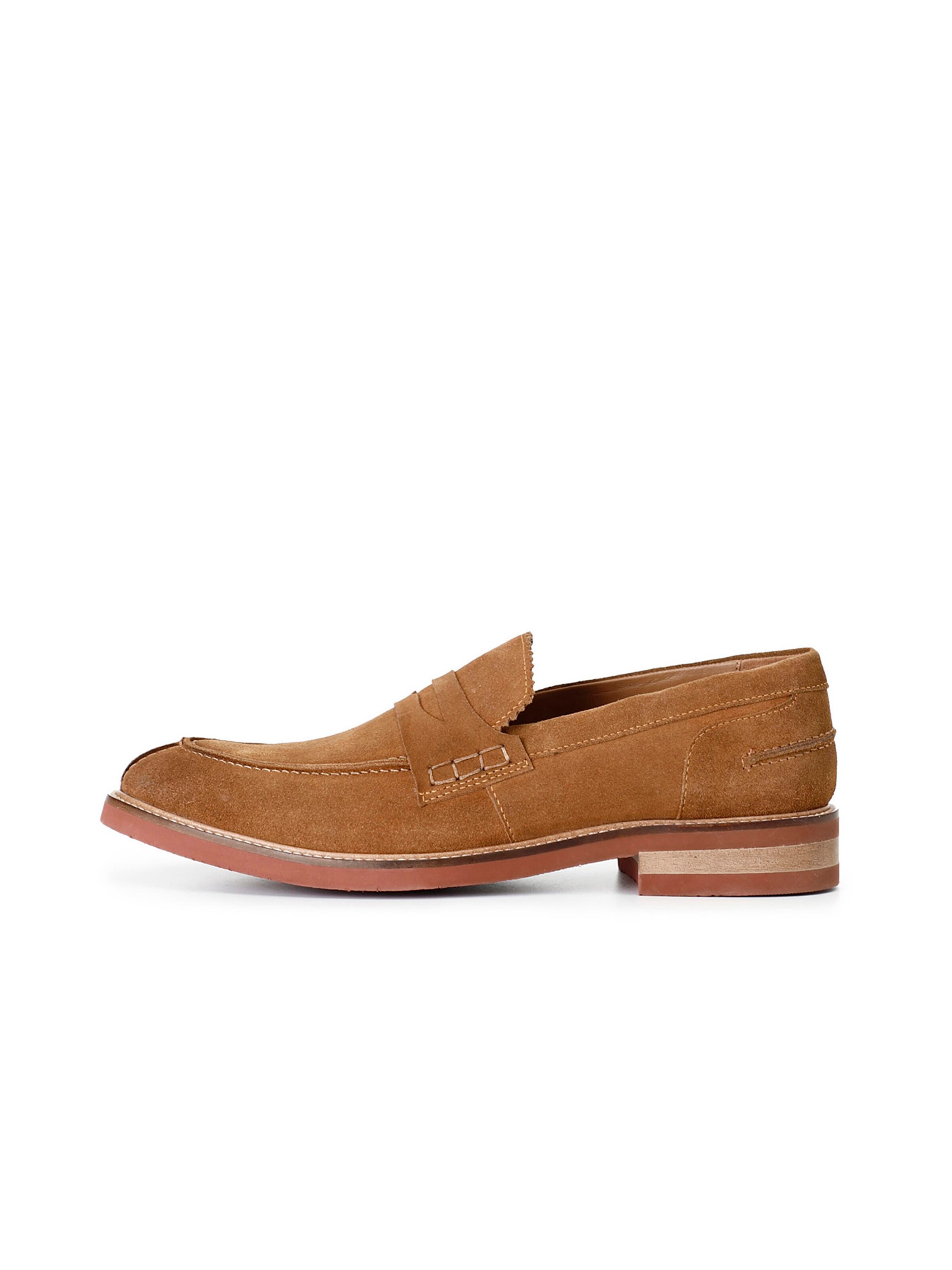 Mocassino di CAFè NOIR in marrone: frontale