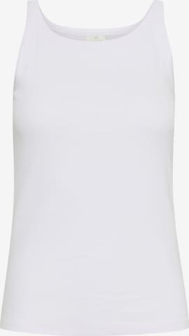 Kaffe Top 'Carna' in White: front