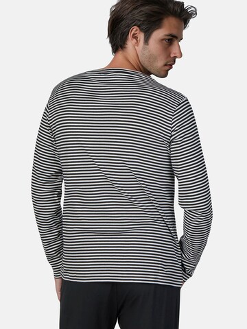 Myjama Shirt 'Huggo' in Zwart