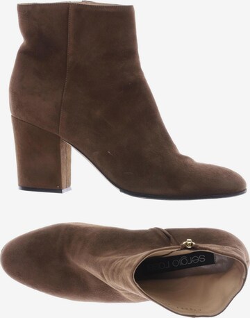 Sergio Rossi Dress Boots in 39,5 in Brown: front