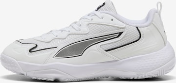 PUMA Athletic Shoes in White: front