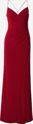 LUXUAR Evening Dress in Red: front