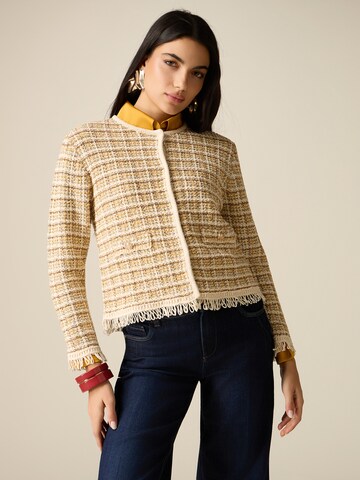 Cardigan oltre en beige