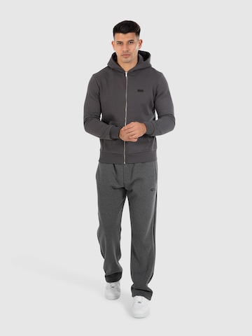 Smilodox Sweatjacke in Grau