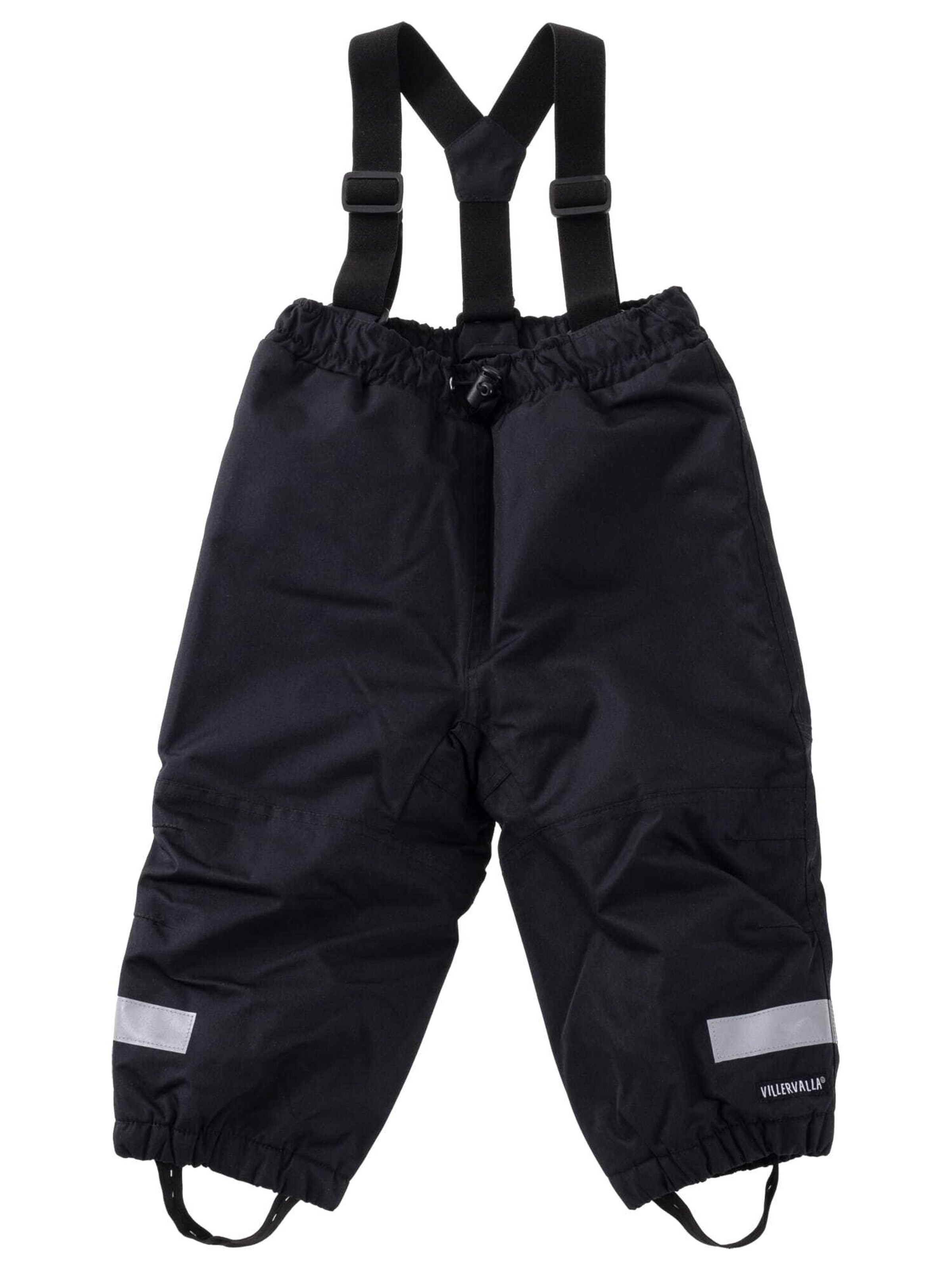 Villervalla Regular Regenhose in Schwarz: Vorderseite