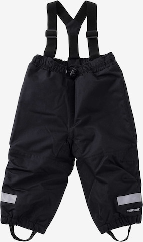 Villervalla Regular Pants in Black: front