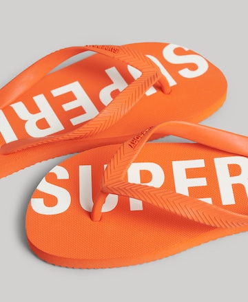 Claquettes / Tongs 'Code Core' Superdry en orange