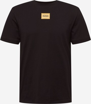 T-Shirt 'Diragolino_G' HUGO en noir : devant