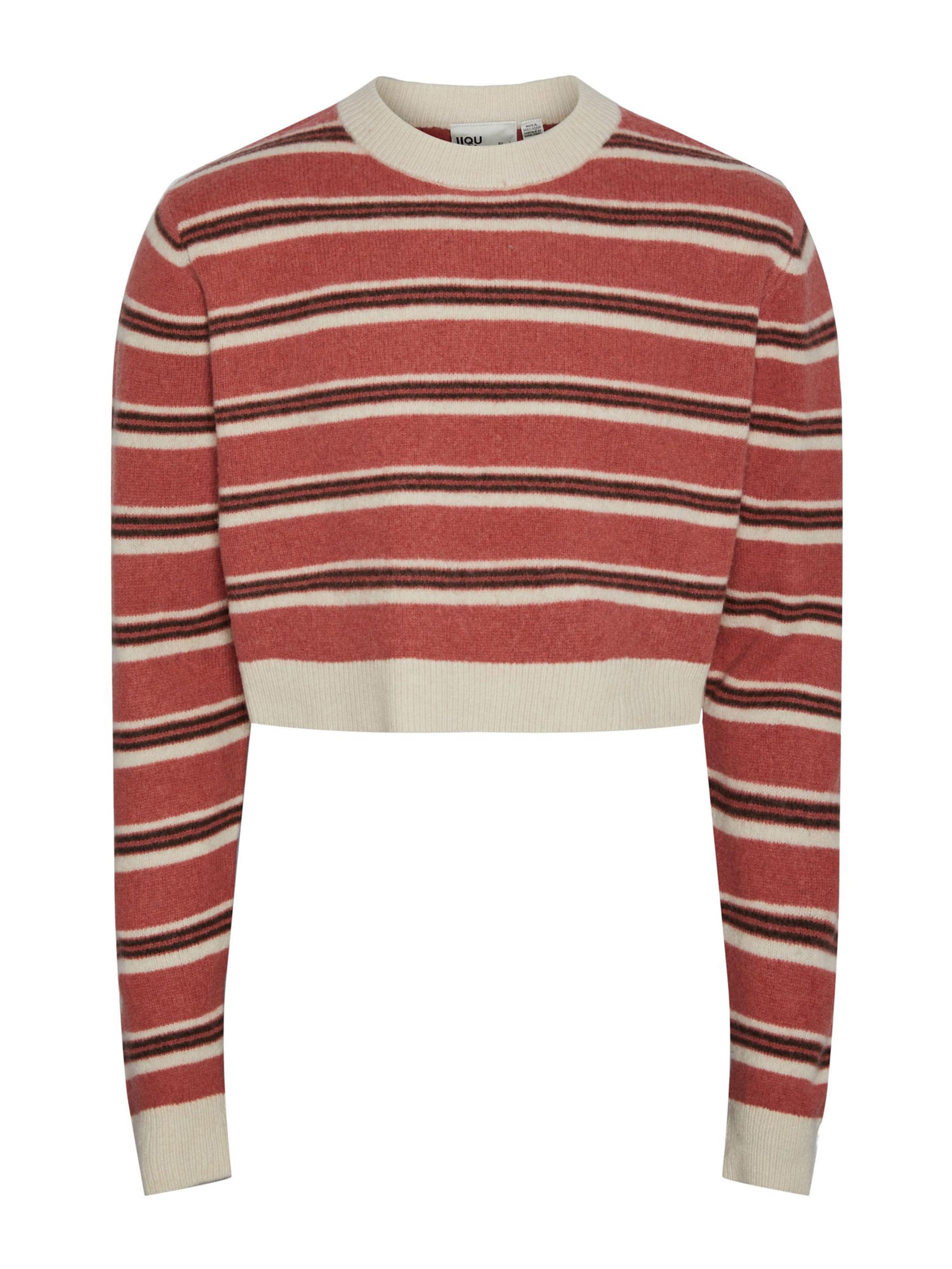 IIQUAL Tröja 'COOKIE' i röd: framsida