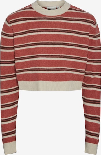 IIQUAL Sweater 'COOKIE' in Cream / Red / Black, Item view