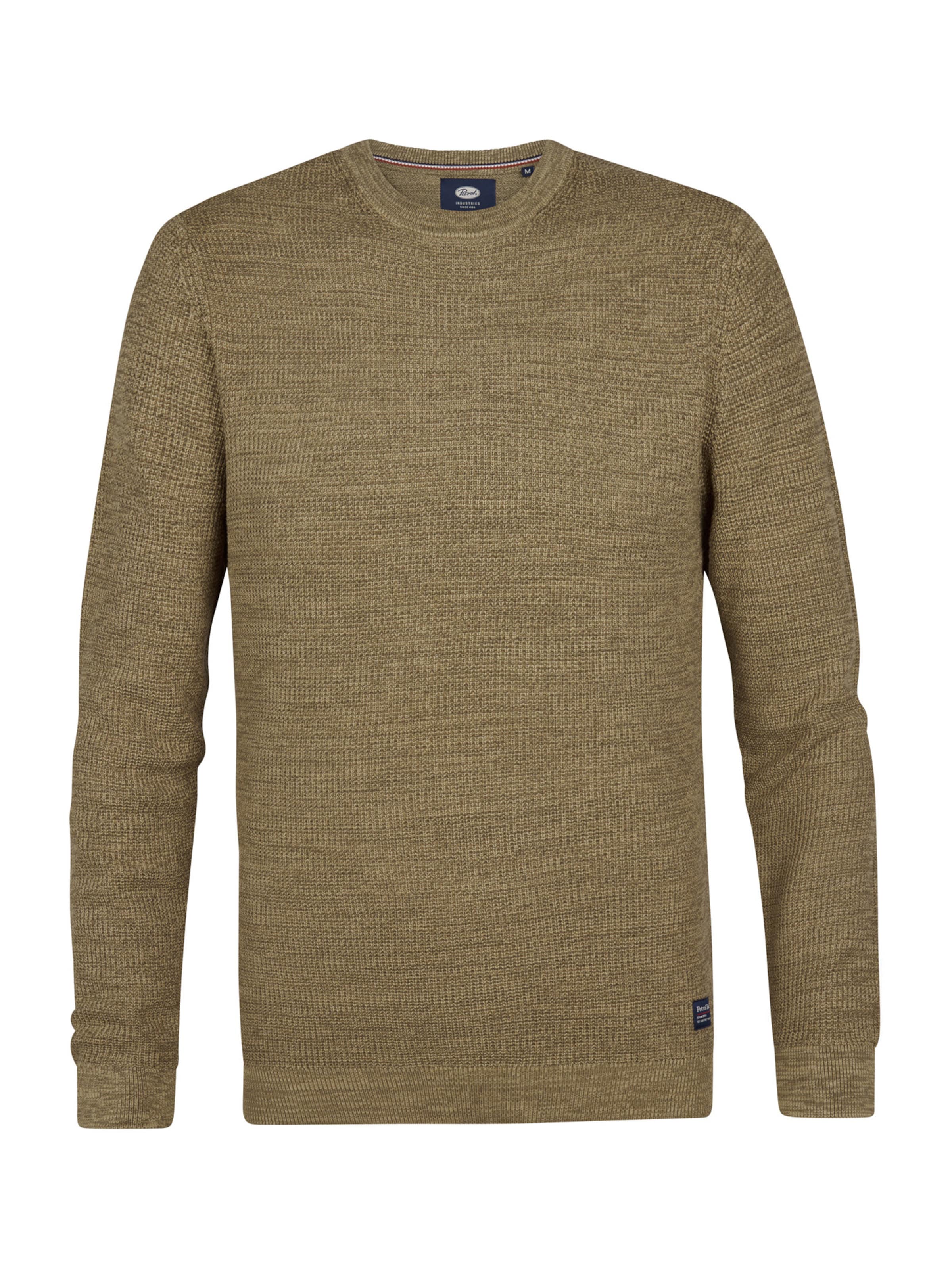 Petrol IndustriesPulover - smeđa boja: prednji dio