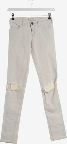 Current/Elliott Jeans in 24 in White: front