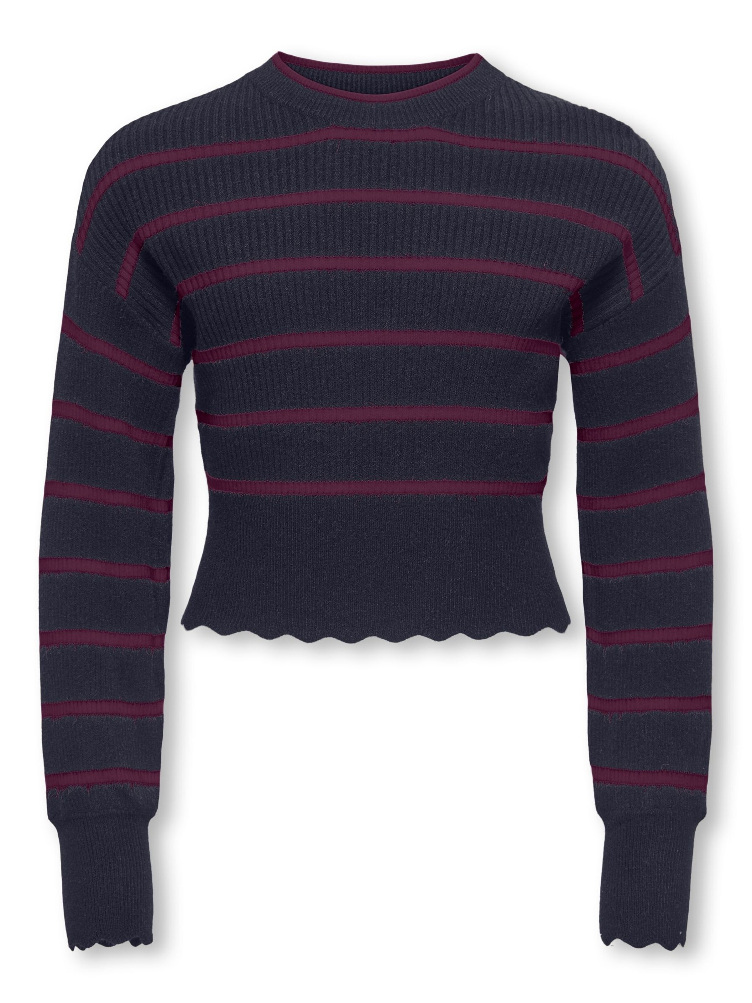 Pull-over 'KOGIBI' ONLY GIRLS en bleu : devant