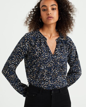 WE Fashion Bluse i blå: forside