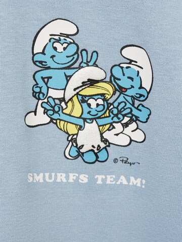 MANGO KIDS Shirt 'SMULOVE' in Blue