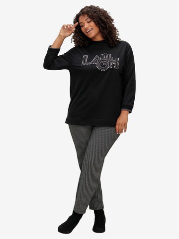 SHEEGO Sweatshirt in Black