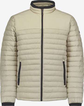 No Excess Between-Season Jacket in Beige: front