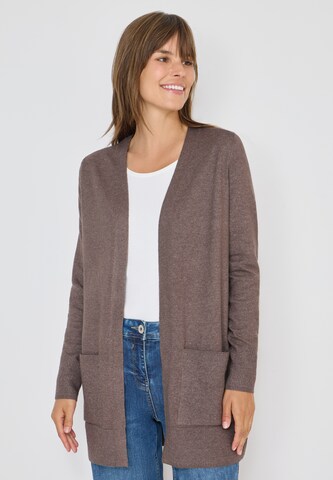 CECIL Strickjacke in Grau: Vorderseite