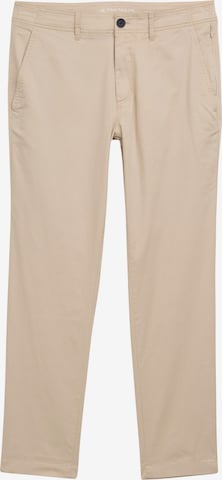 TOM TAILOR Regular Chinobyxa i beige: framsida