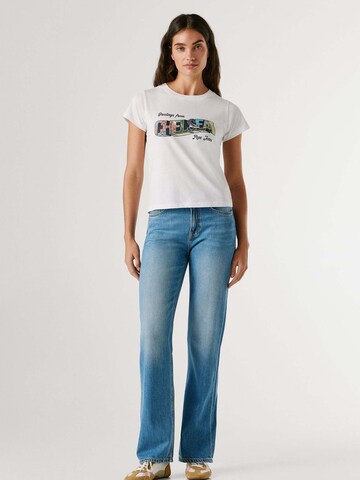 Maglietta 'Nela' di Pepe Jeans in bianco