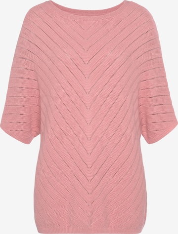 Pullover di LASCANA in rosa: frontale