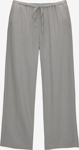 Wide leg Pantaloni di Pull&Bear in grigio: frontale