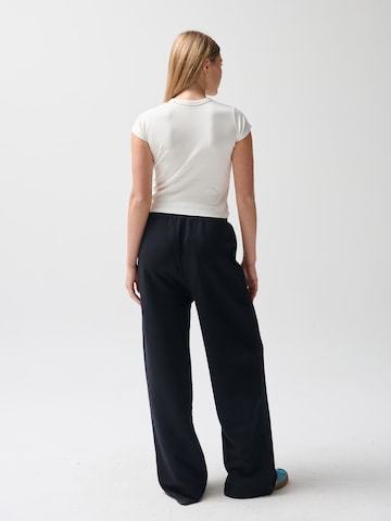 Wide Leg Pantalon NoWear en noir