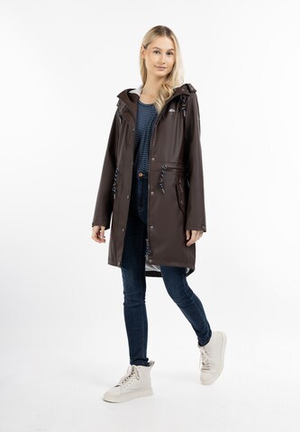 Manteau fonctionnel Schmuddelwedda en marron