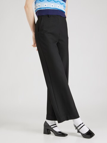 Wide leg Pantaloni 'Belle' di WHITE STUFF in nero: frontale