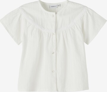 NAME IT Blouse in Wit: voorkant