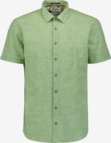No Excess Overhemd in Groen: voorkant