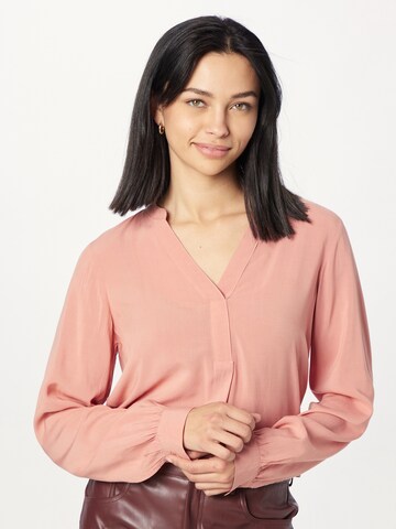 QS Blouse in Roze: voorkant