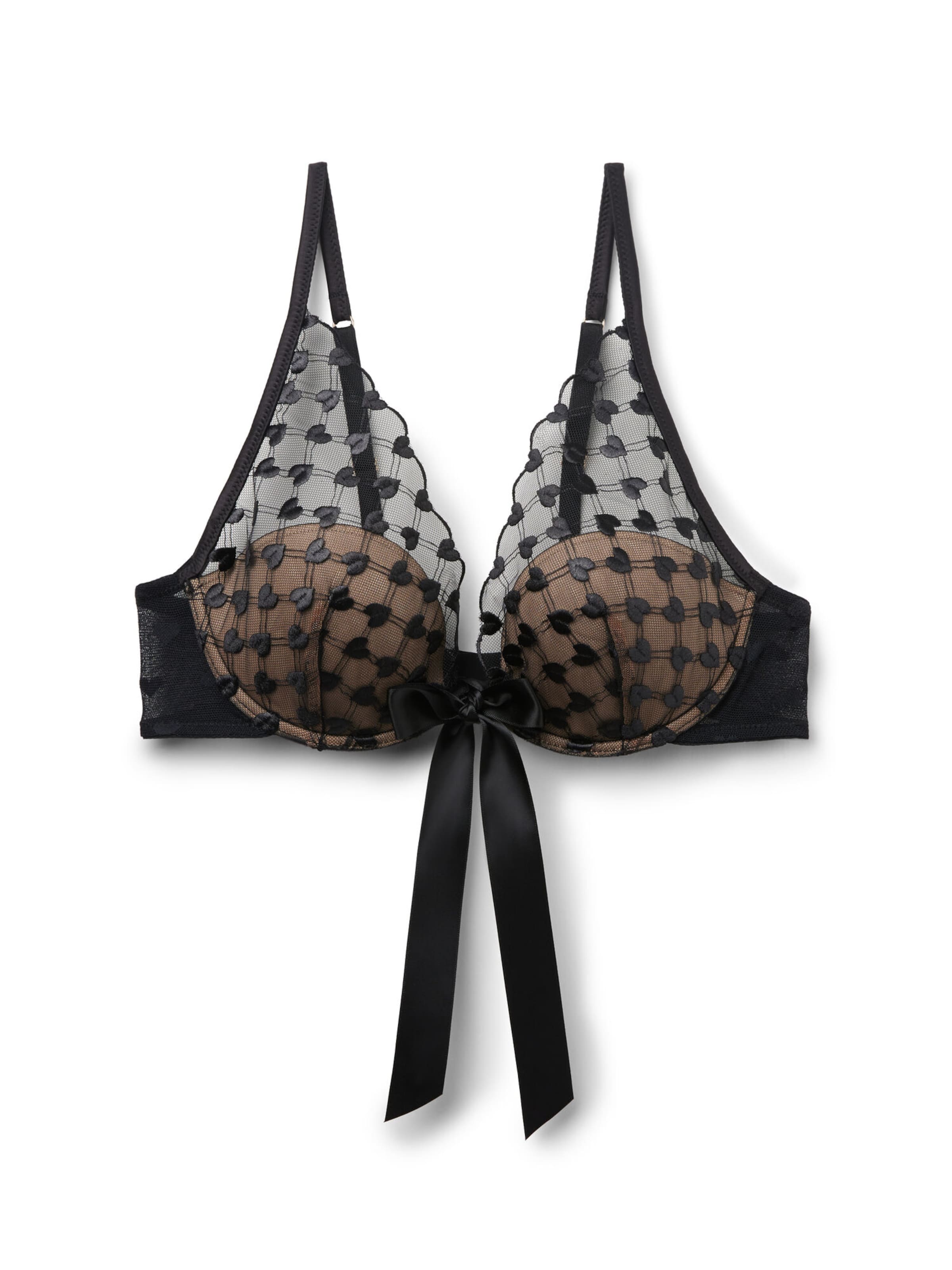 INTIMISSIMI Bra 'The Love Club' in Black: front