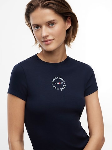 T-shirt Tommy Jeans en bleu