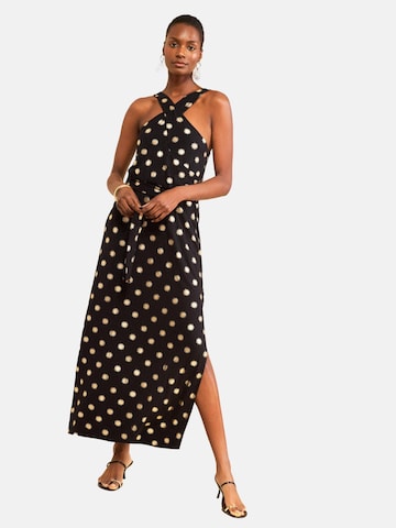 Abito di love & roses in nero: frontale