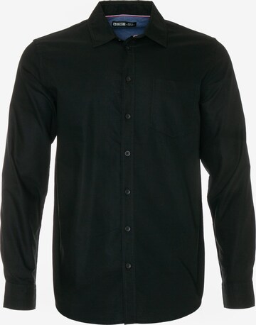 BIG STAR Regular fit Button Up Shirt 'Trixi' in Black: front