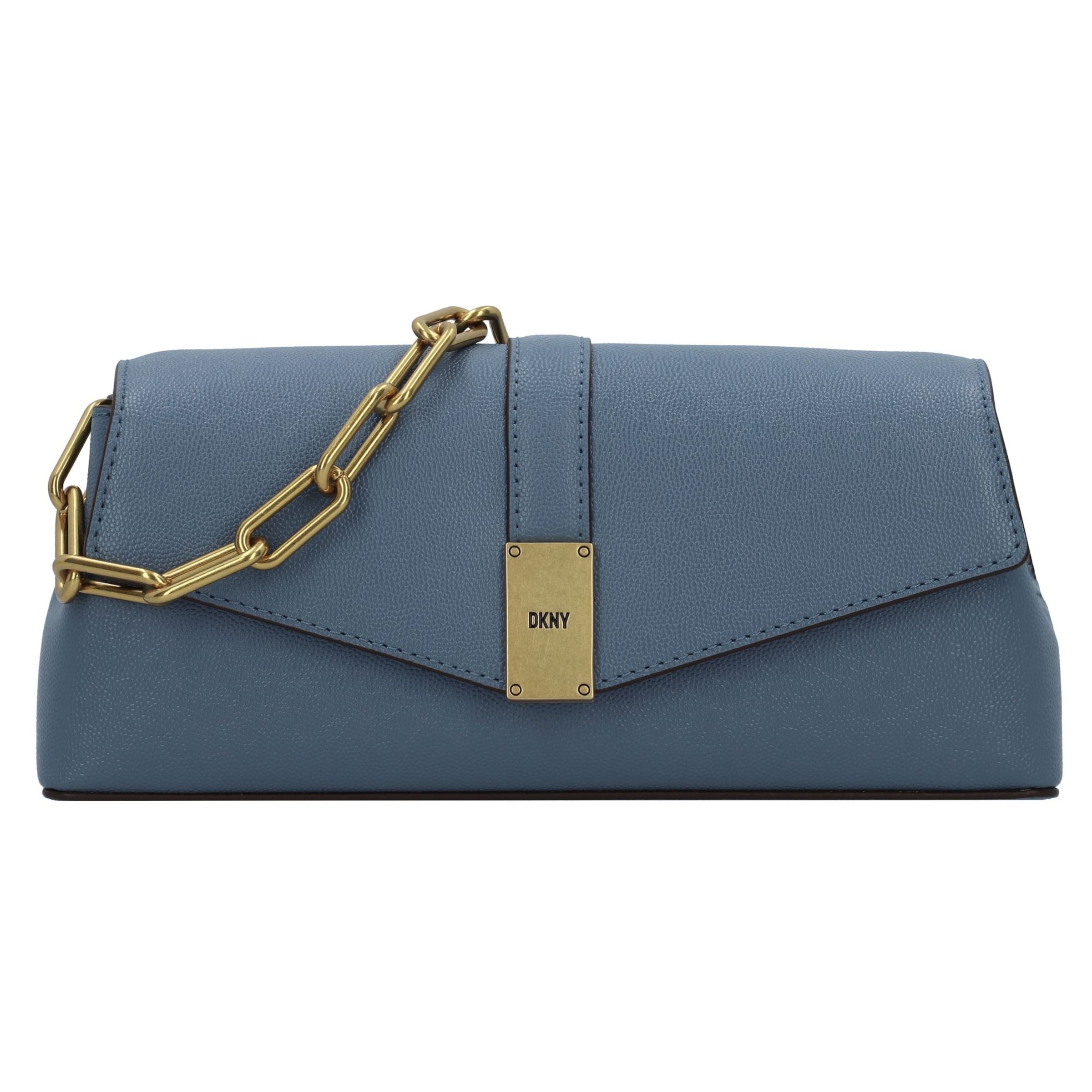 DKNY Clutch 'Conner ' in Blue: front