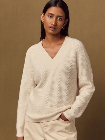 Next - Jersey en beige: frente