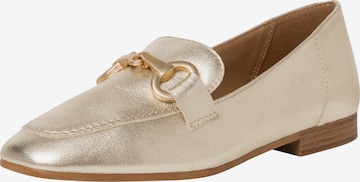 TAMARIS Classic Flats in Gold: front